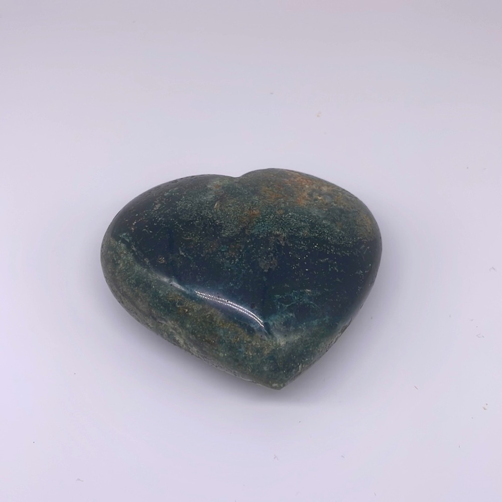 Beautiful Ocean Jasper Crystal Heart